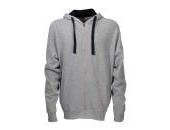 Men s hoodie, 60% cotton/40% polyester (280 g/m2), with full zipper and 2 kangaroo pockets