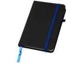 Noir A6 notebook with lined pages