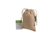 Organic cotton gift bag, 140 g/m2,10 x 14 cm