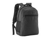 Laptop backpack (15'')in polyester with melange effect