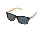 Sunglasses with bamboo temples
